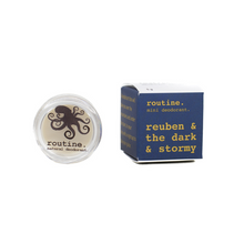 Load image into Gallery viewer, Routine Deodorant ~ 'Reuben & The Dark & Stormy ' (reduced baking soda + magnesium)