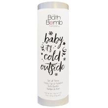 Load image into Gallery viewer, Bath Bomb "Baby It's Cold Outside" Gift Tube