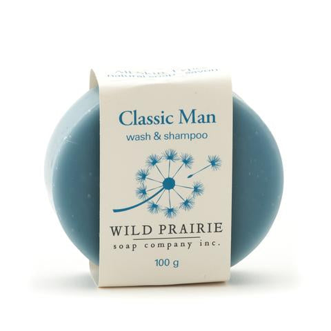 Classic Man Wash & Shampoo by Wild Prairie