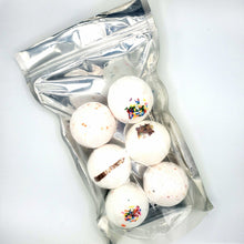 Load image into Gallery viewer, 6 Pack of CBD Bath Bombs ~ by Mojo Hydrotherapy
