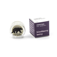Load image into Gallery viewer, Routine Deodorant &#39;Blackberry Betty&#39; (reduced baking soda)
