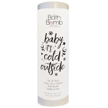 Load image into Gallery viewer, Bath Bomb &quot;Baby It&#39;s Cold Outside&quot; Gift Tube
