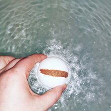 Load image into Gallery viewer, Vanilla Amber CBD Bath Bomb Duo ~ by Mojo Hydrotherapy
