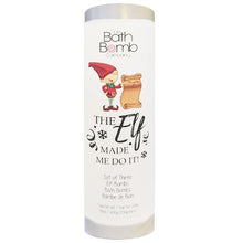 Load image into Gallery viewer, Bath Bomb &quot;The Elf Made Me Do It&quot; Gift Tube
